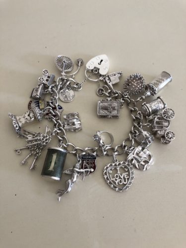 Silver Charm Bracelet